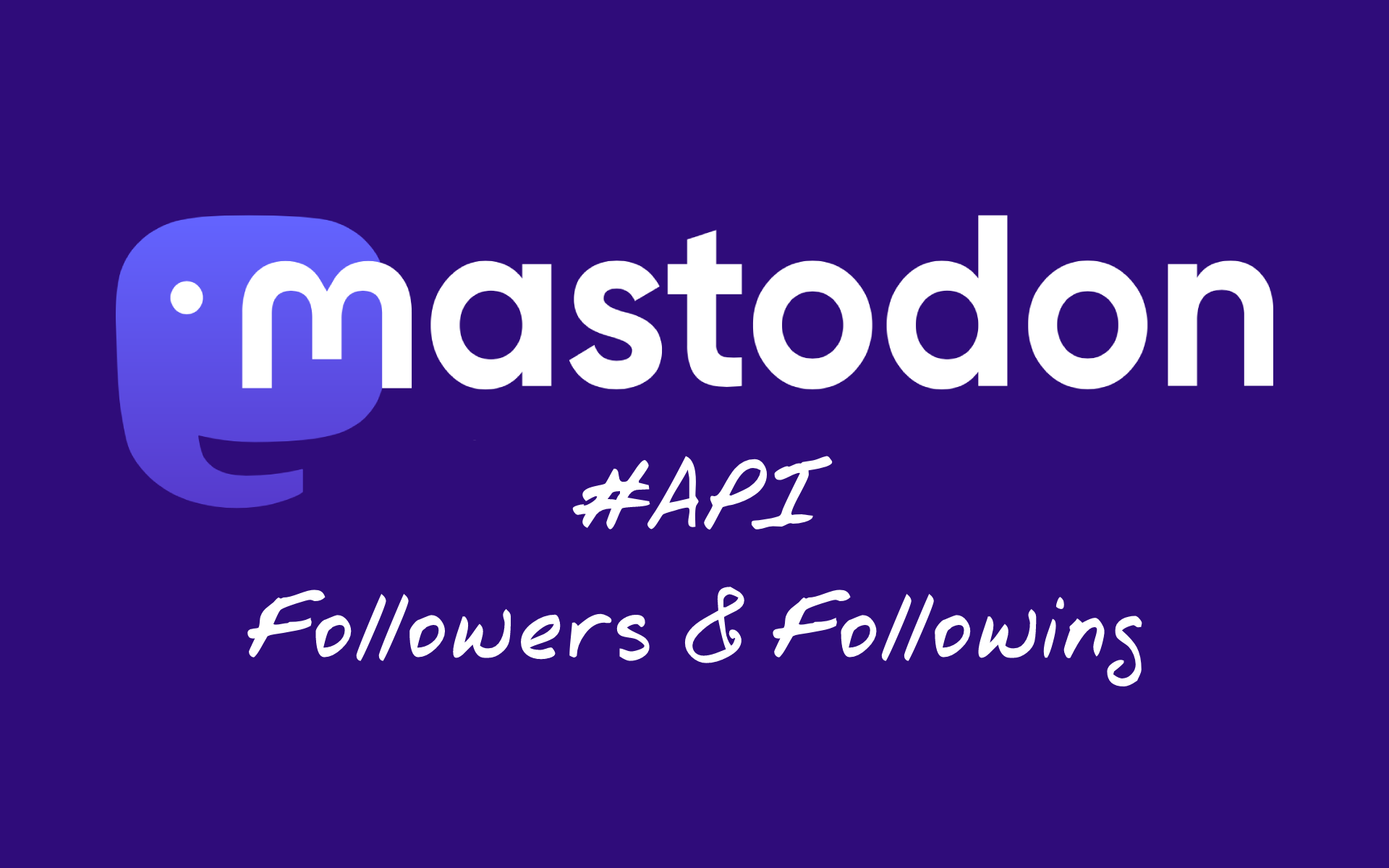 Mastodon API - lista obserwujących i obserwowanych