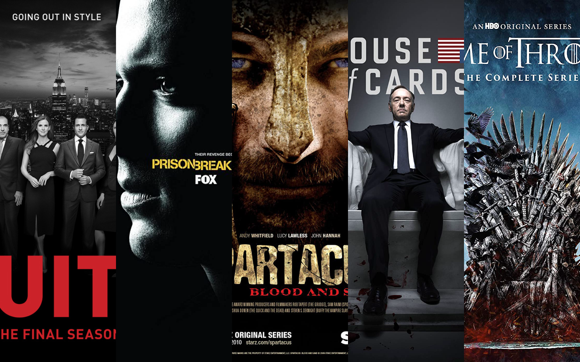 #Serialized 1 - Prison Break, House of Cards, Game of Thrones, Spartacus, Suits [ENG 🇬🇧]